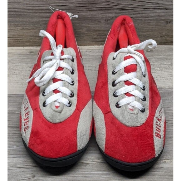 Ohio State Buckeyes All Around Rubber Soled Slippers - Picture 1 of 9
